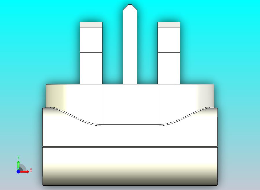 USB 充电器 - 英国插头