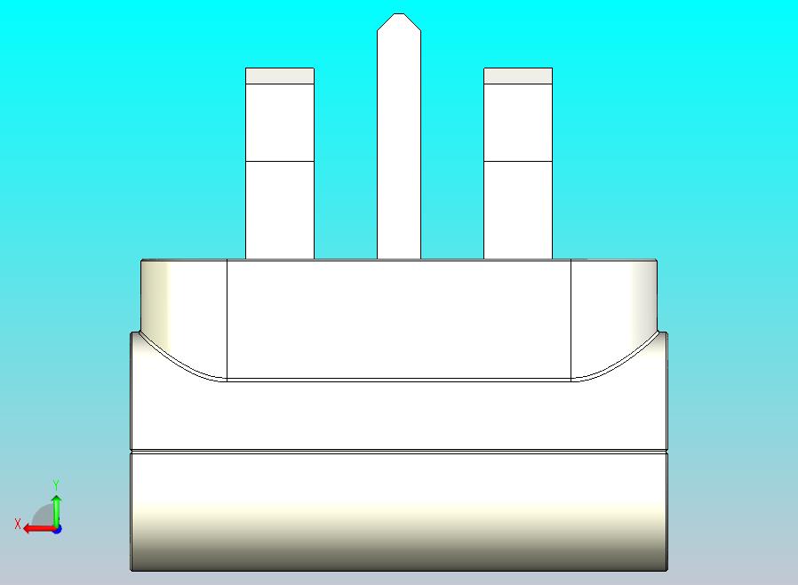 USB 充电器 - 英国插头