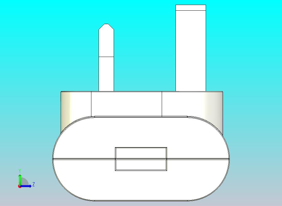 USB 充电器 - 英国插头