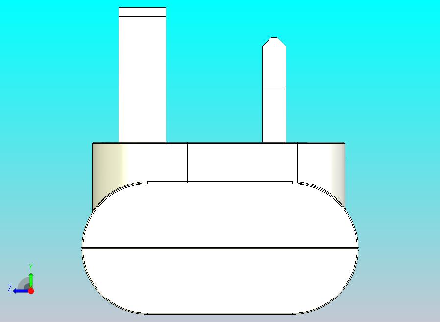 USB 充电器 - 英国插头