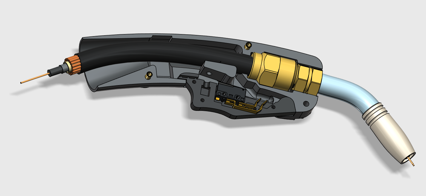 二氧化碳气体保护焊机焊枪