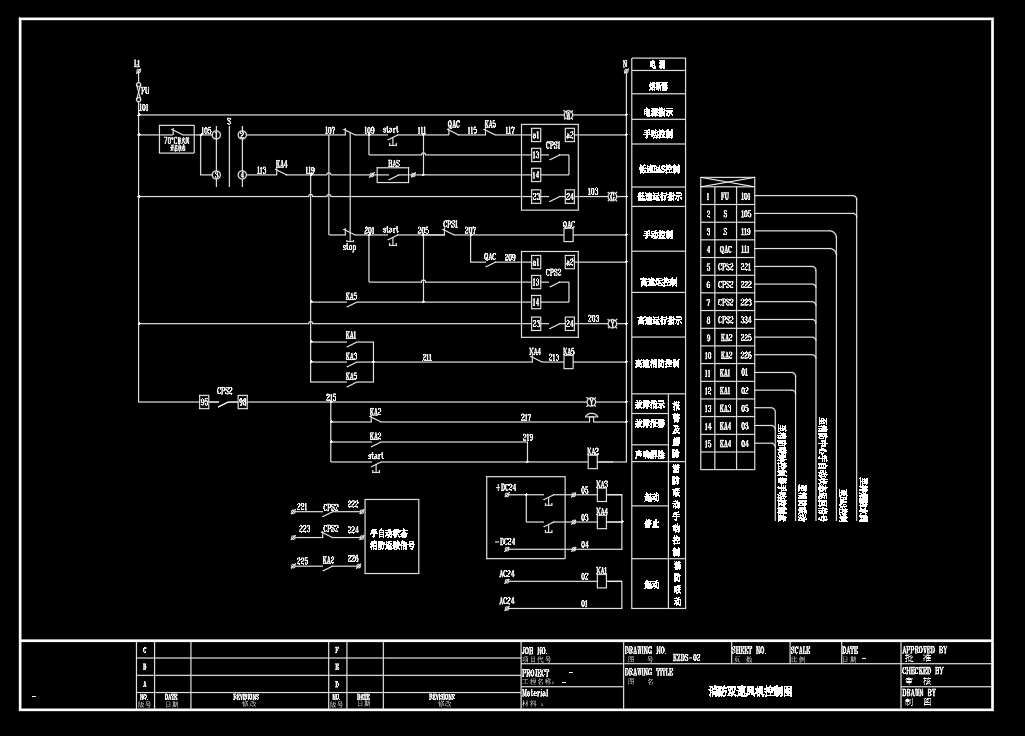 成套电气配电箱动力柜深化图箱体图2