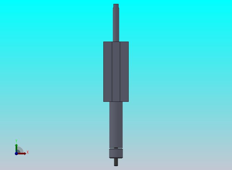 专用气缸（矩形-调节行程）18.5x8x55 mm