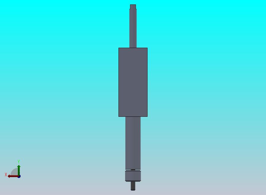 专用气缸（矩形-调节行程）18.5x8x55 mm