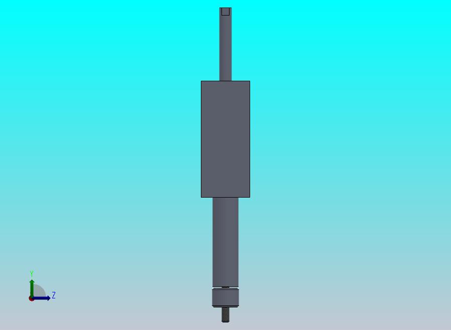 专用气缸（矩形-调节行程）18.5x8x55 mm