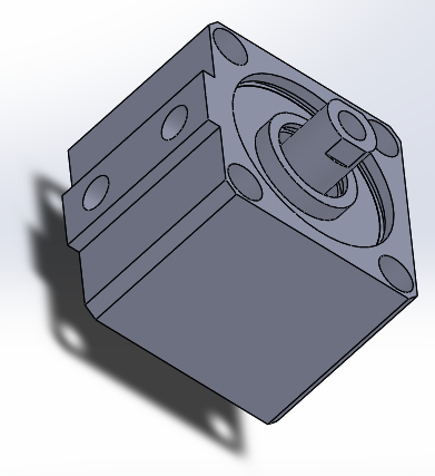小型气缸（短行程）80x25x20 mm