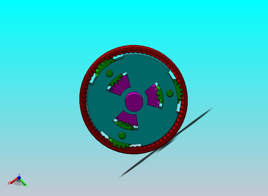 自动变速箱中的行星轮系