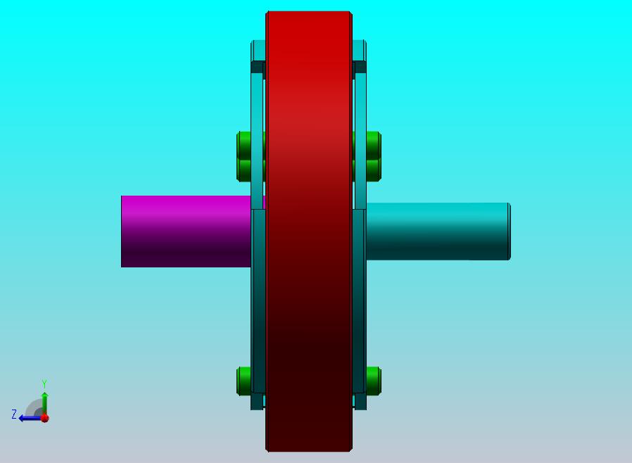 自动变速箱中的行星轮系