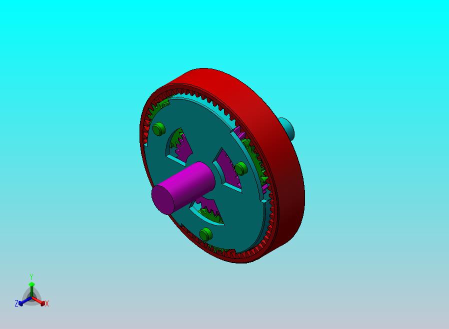 自动变速箱中的行星轮系