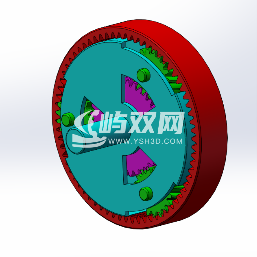 自动变速箱中的行星轮系