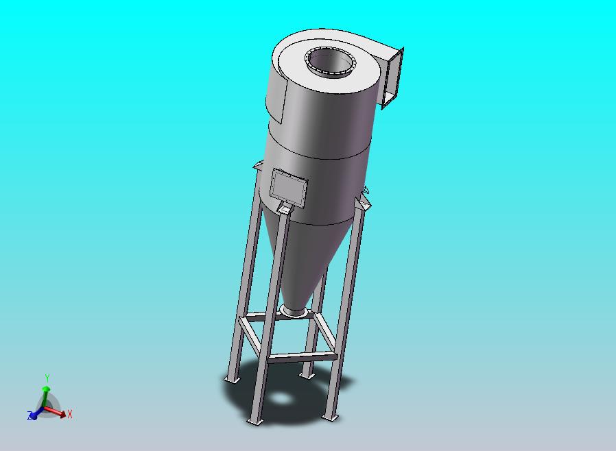 直径800旋风除尘