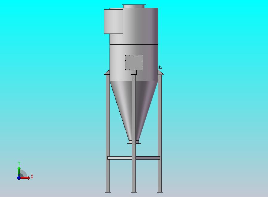 直径800旋风除尘