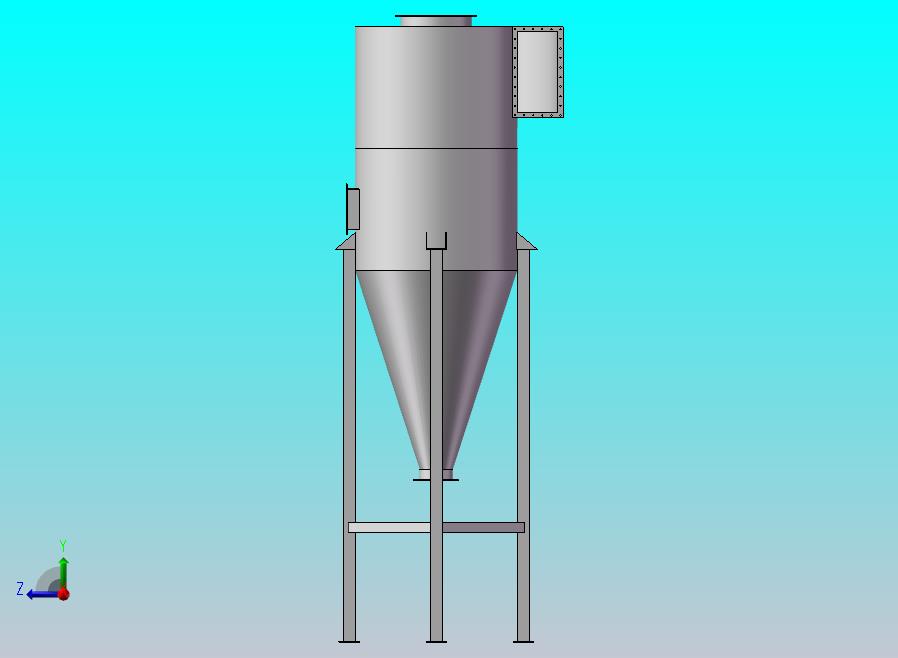 直径800旋风除尘