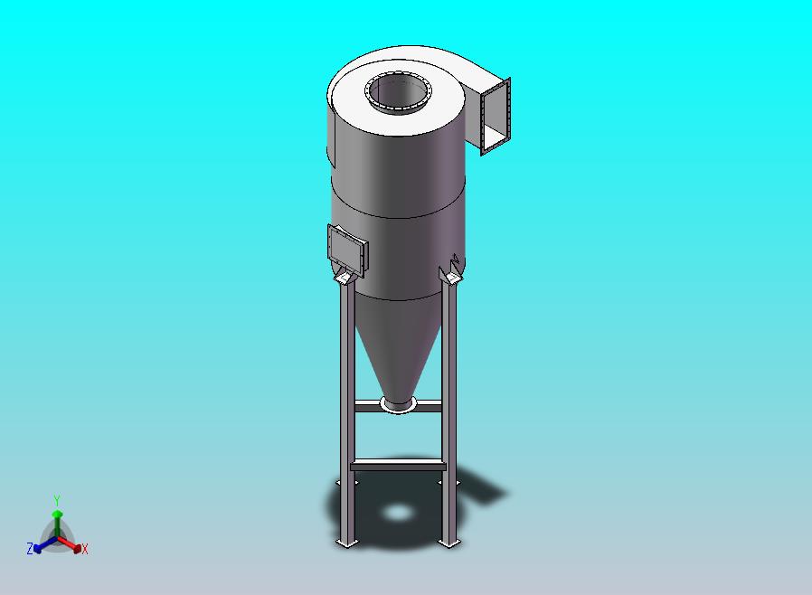 直径800旋风除尘