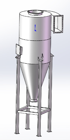 直径800旋风除尘