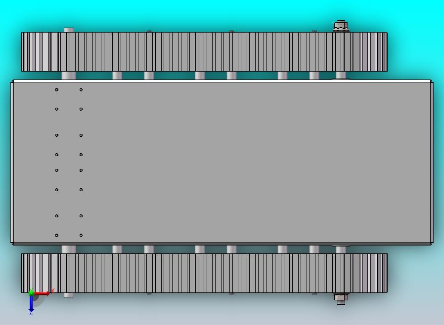 履带小车三维模型