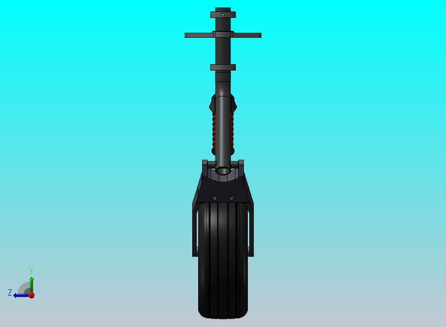 无人机前起落架