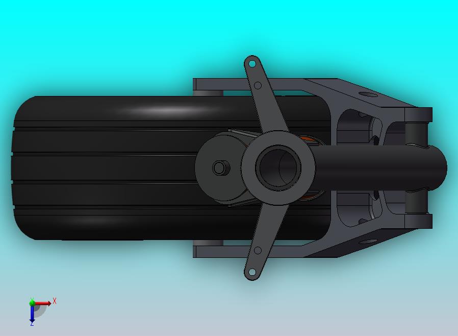 无人机前起落架