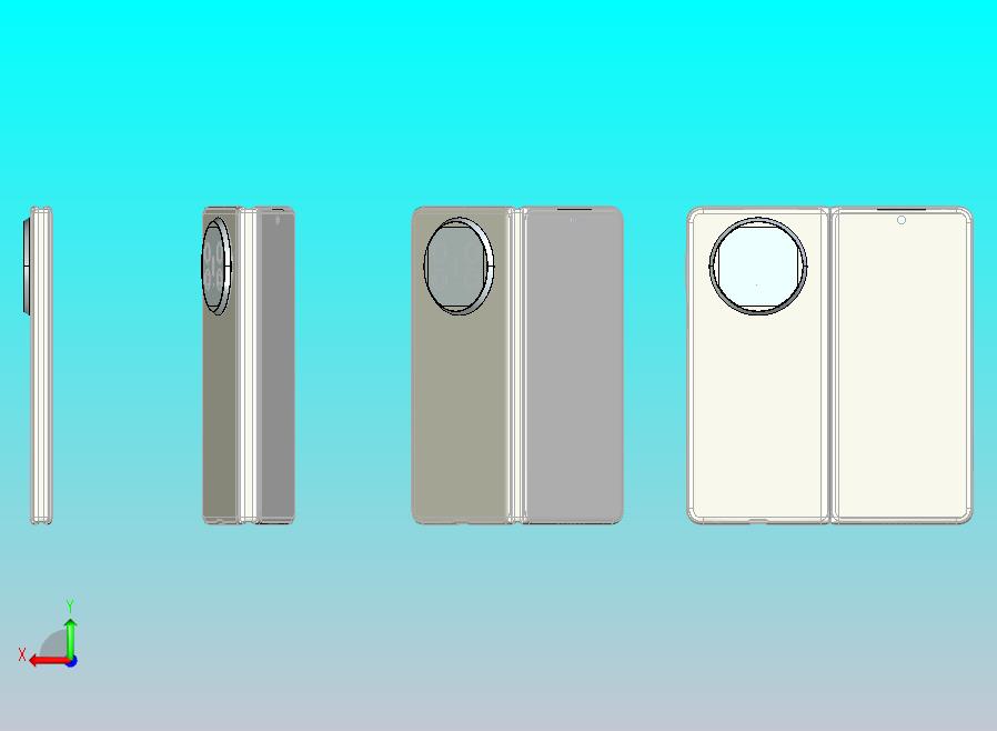 华为mateX5模型机