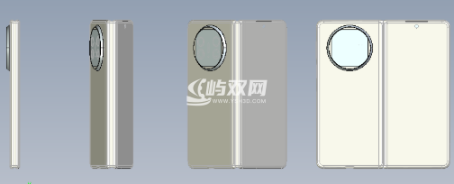 华为mateX5模型机