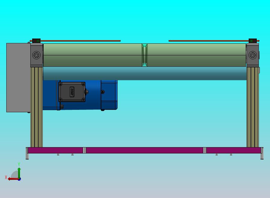 基于铝型材的皮带输送机2