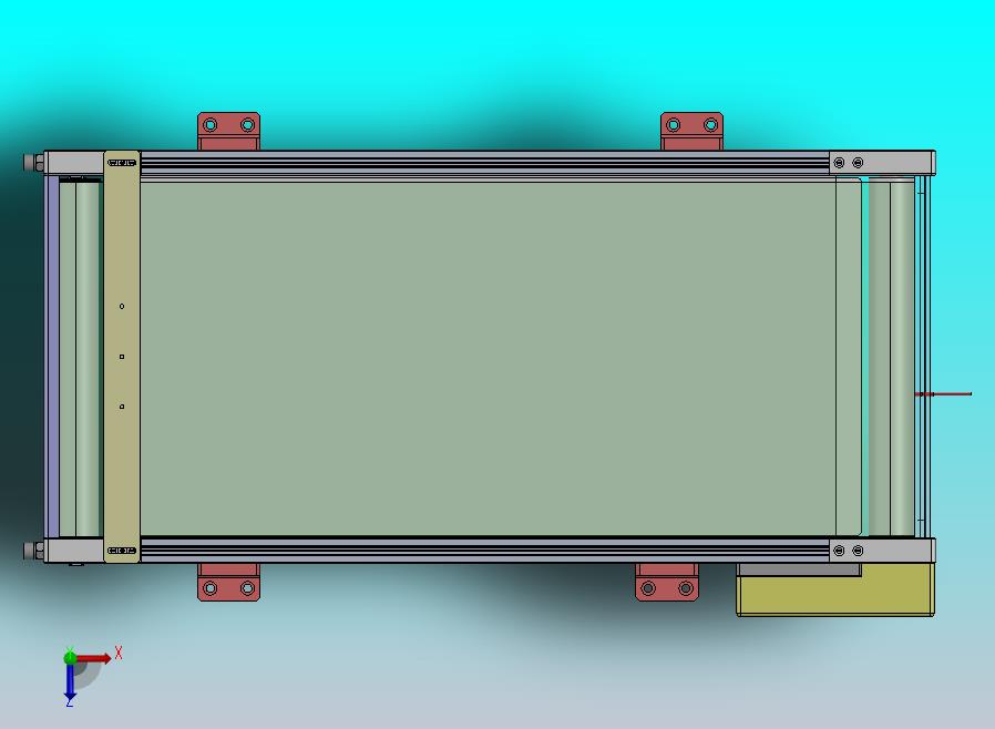 基于铝型材的皮带输送机