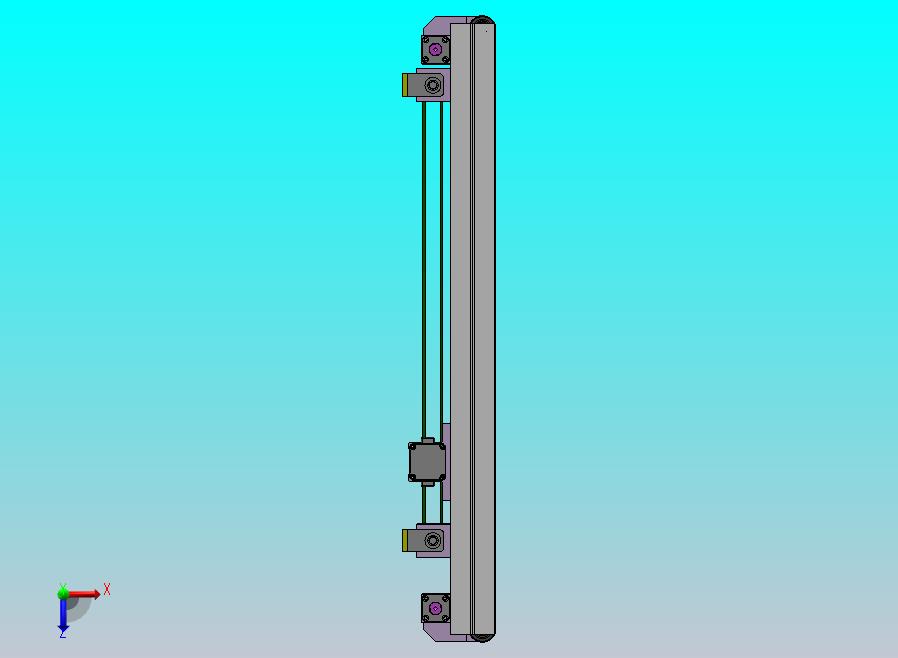 可调间距双轨输送机