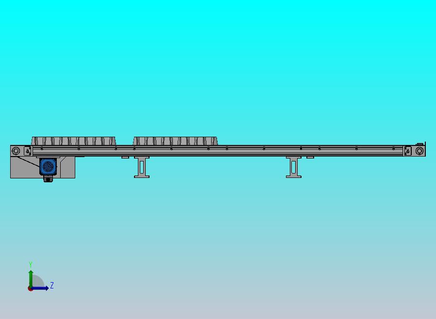 基于铝型材的双列同步带输送机