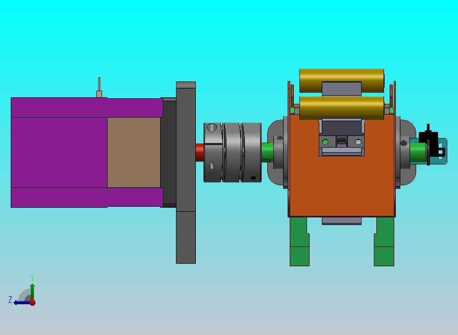 带载具的链条回流输送机构