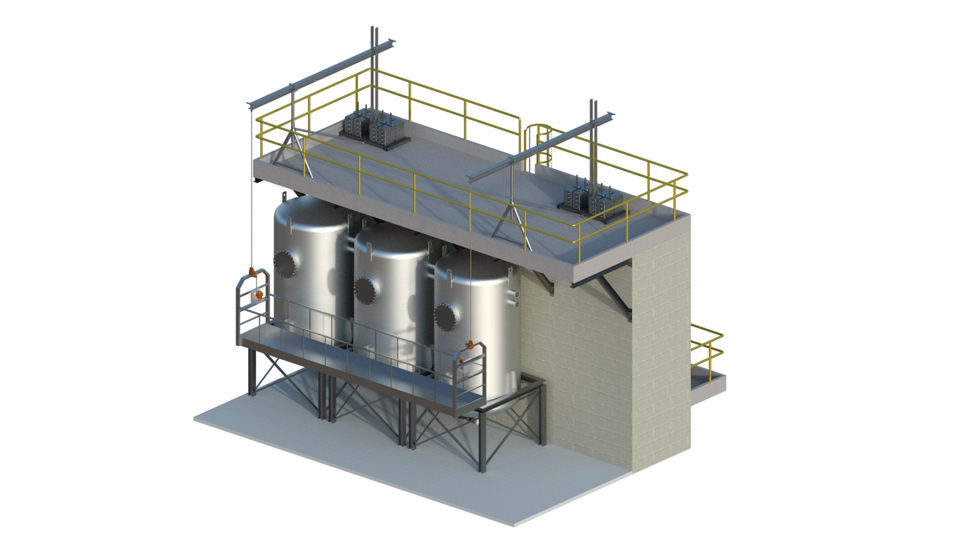 电动悬挂式脚手架