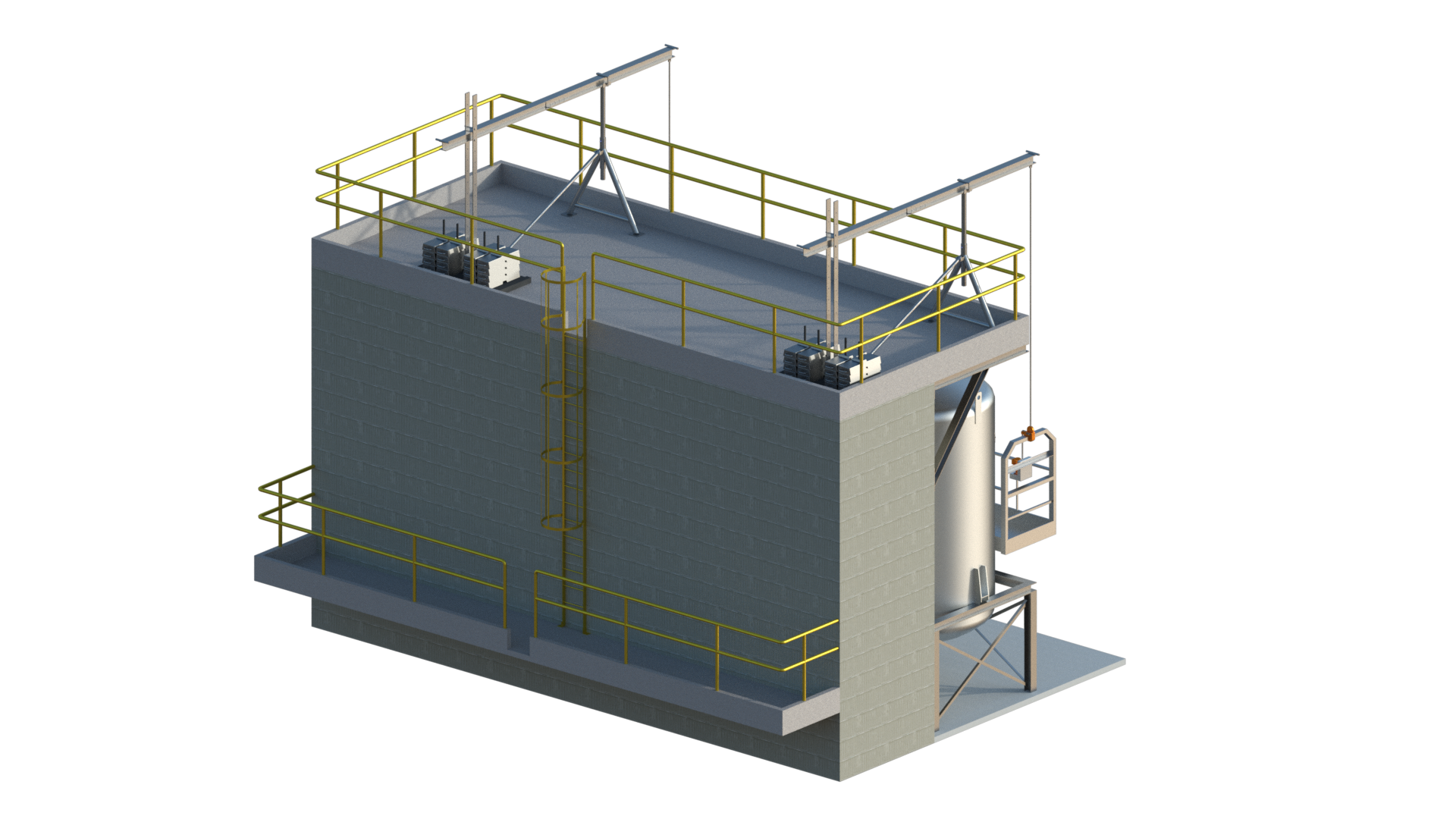 电动悬挂式脚手架