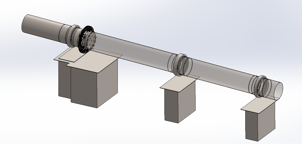 更换熟料窑齿轮圈的方法