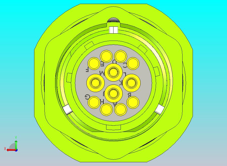 安费诺连接器SX 2534 PT07SE14-12S
