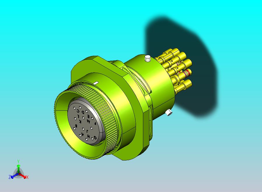 安费诺连接器SX 2534 PT07SE14-12S