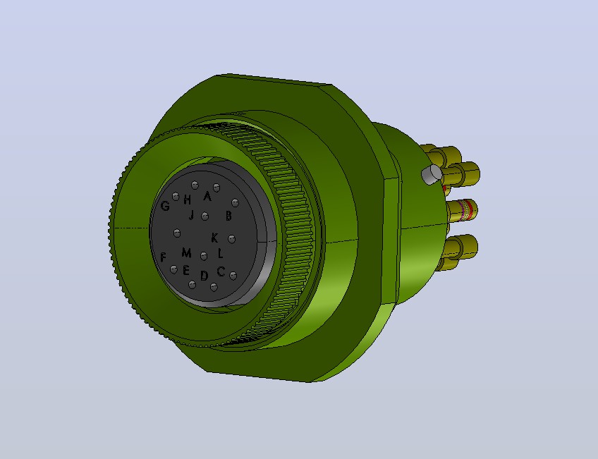 安费诺连接器SX 2534 PT07SE14-12S