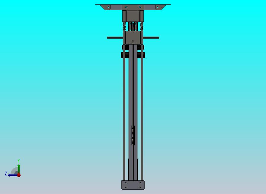 高位下拉机 - 重型结构设计