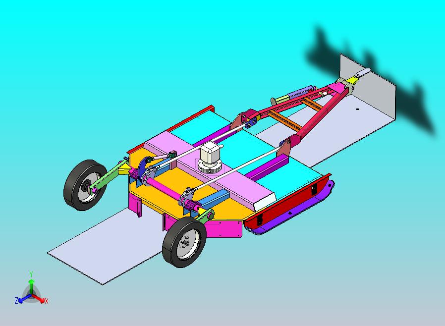 牵引式灌木切割机
