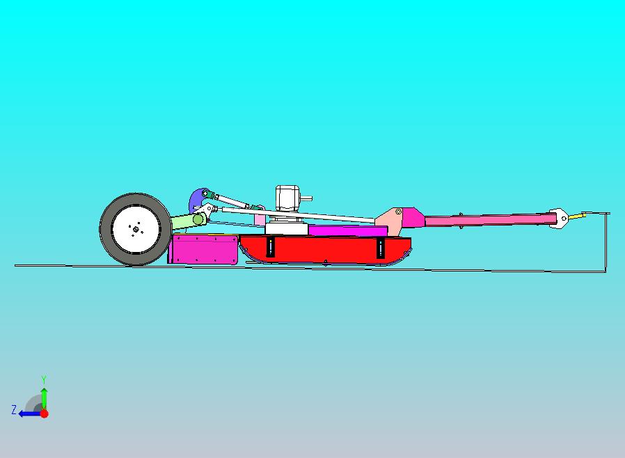 牵引式灌木切割机