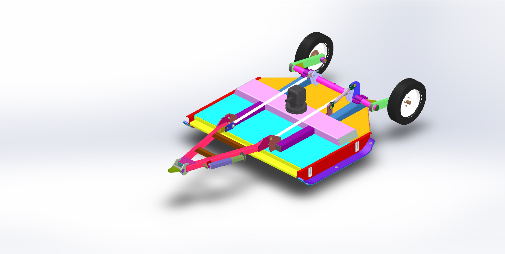 牵引式灌木切割机