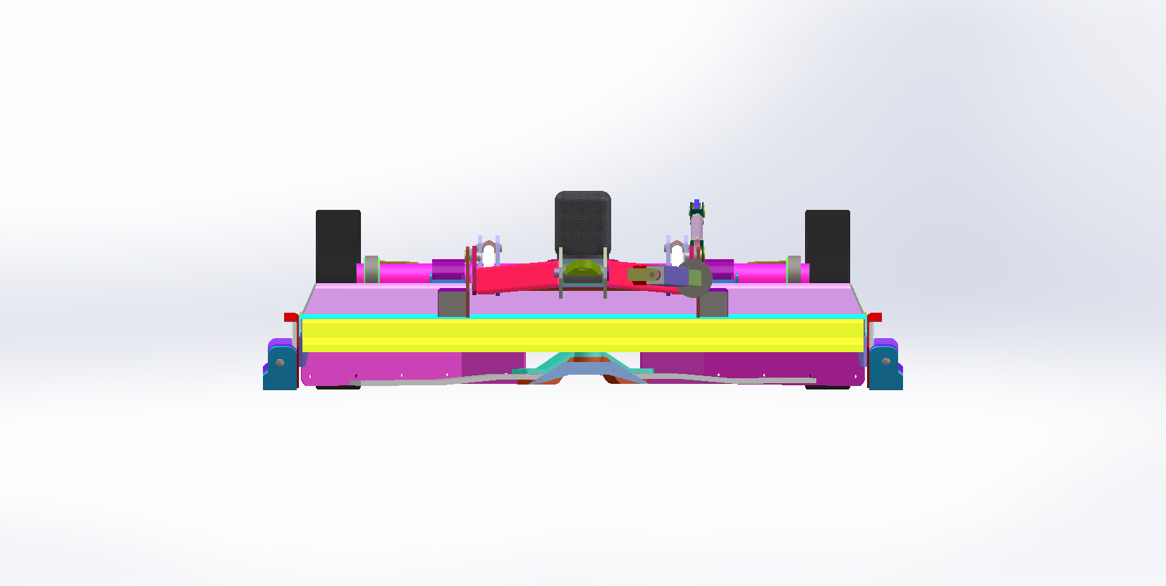 牵引式灌木切割机