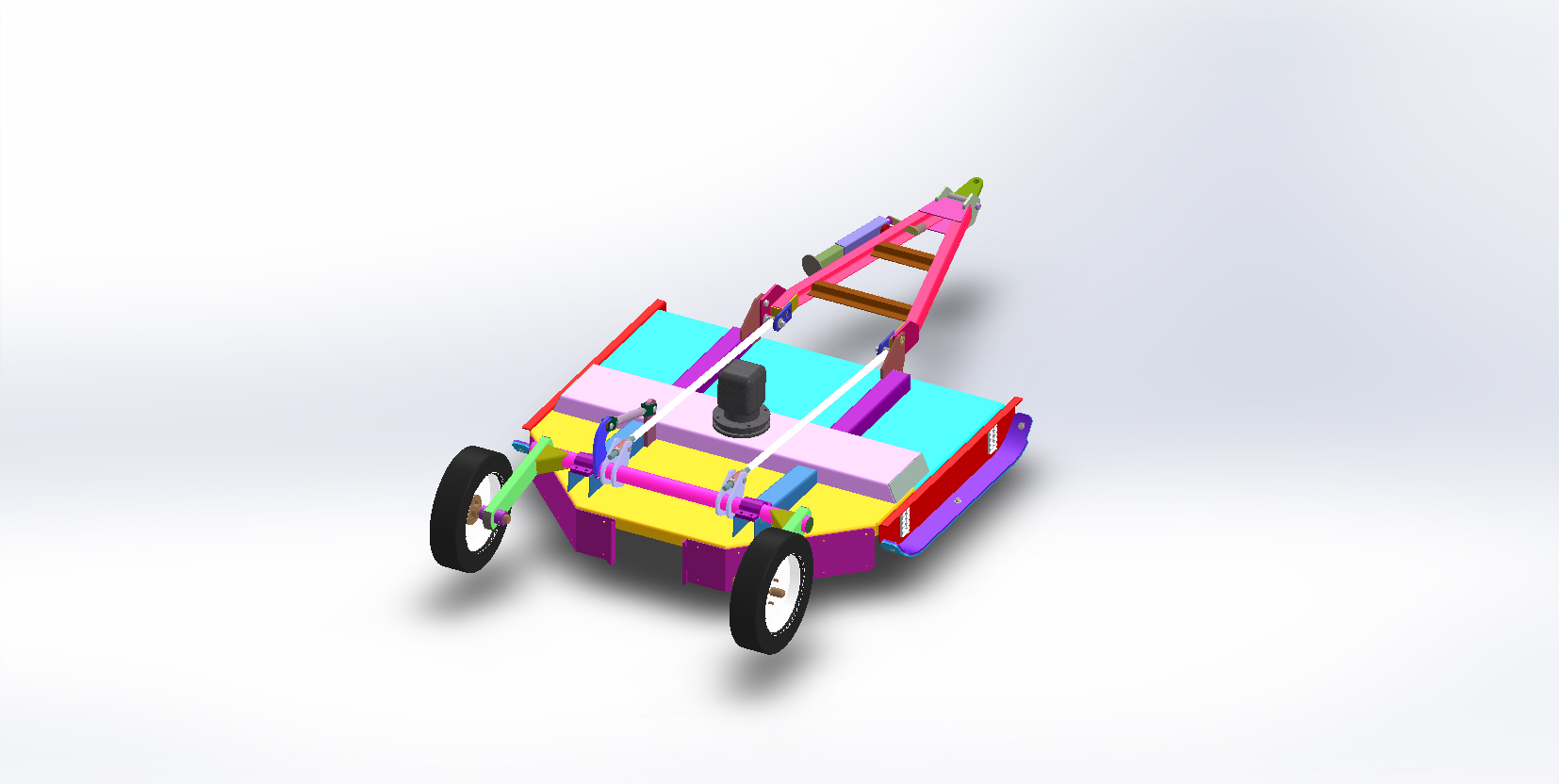 牵引式灌木切割机