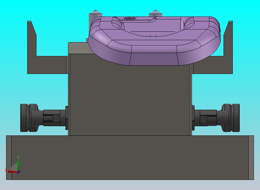 旋钮柱塞的快换治具机构