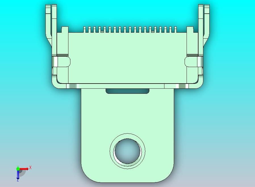 HDMI带法兰带螺丝