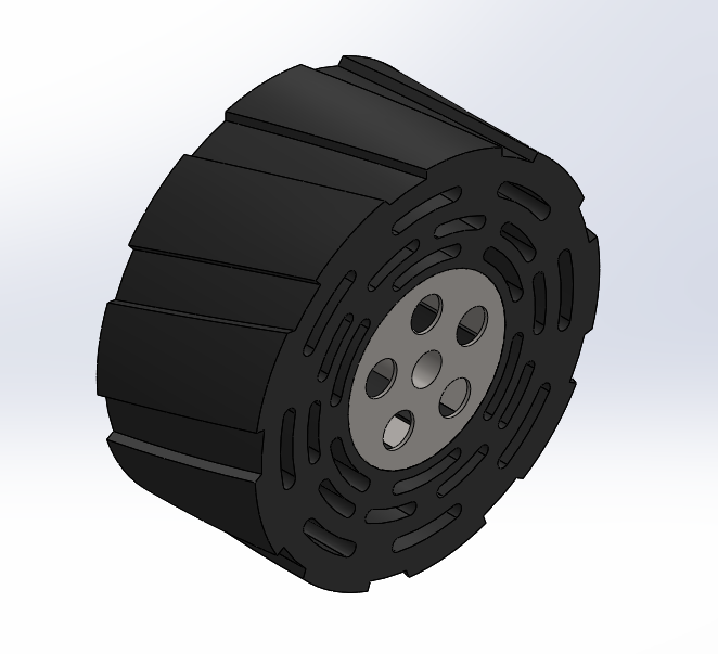20厘米探测车车轮
