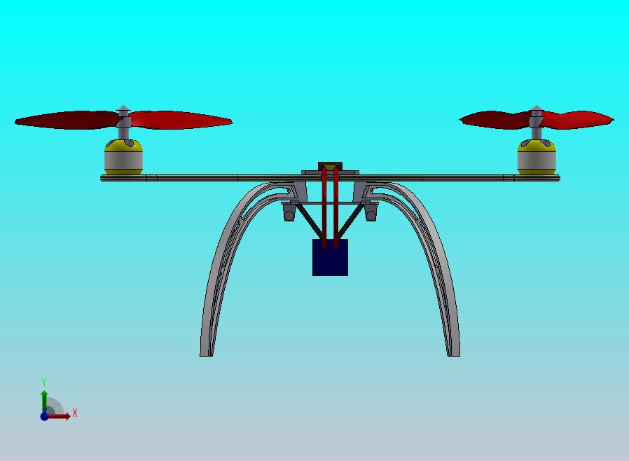 S-500四轴飞行器组装