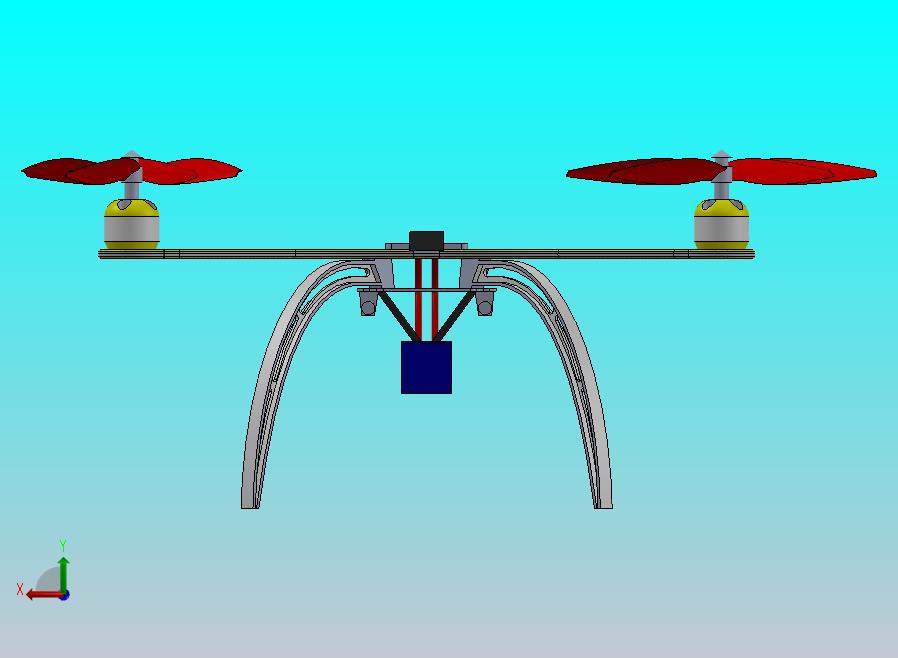 S-500四轴飞行器组装