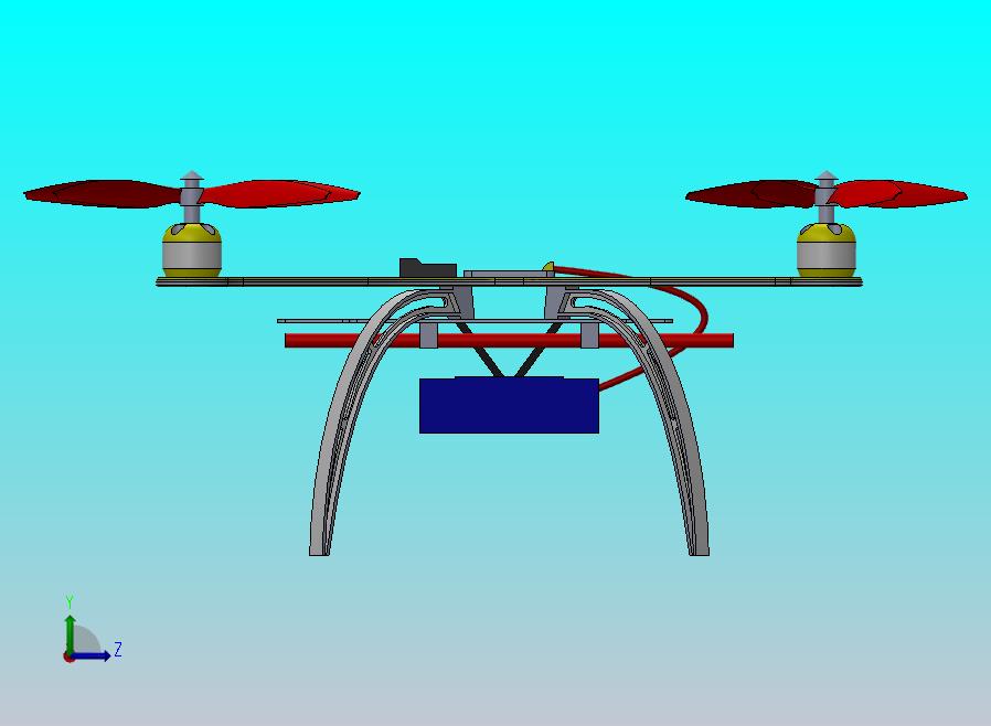 S-500四轴飞行器组装