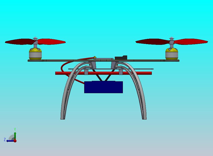 S-500四轴飞行器组装