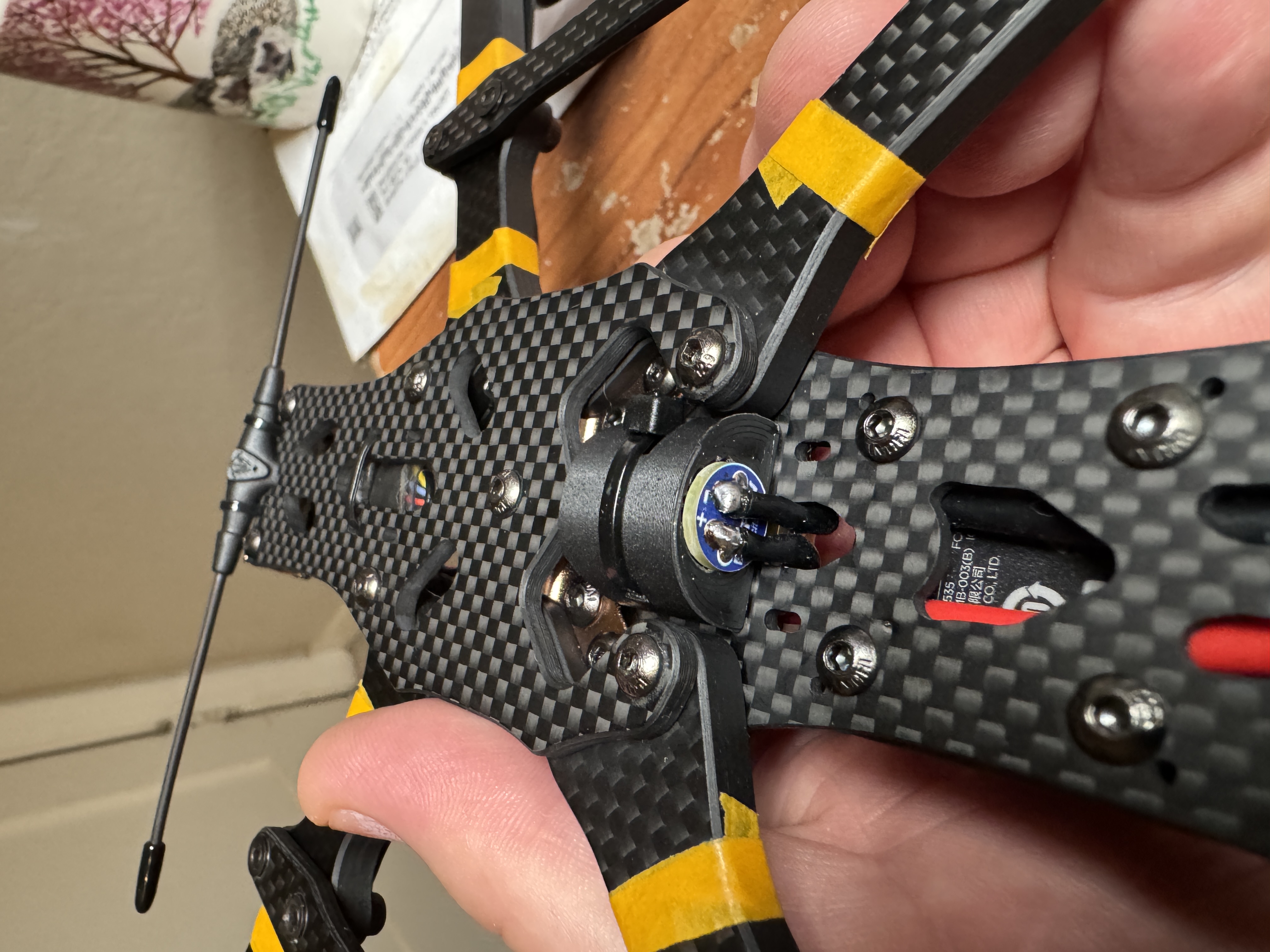 适用于Johnny FPV AQV-S2机架的电容器安装座