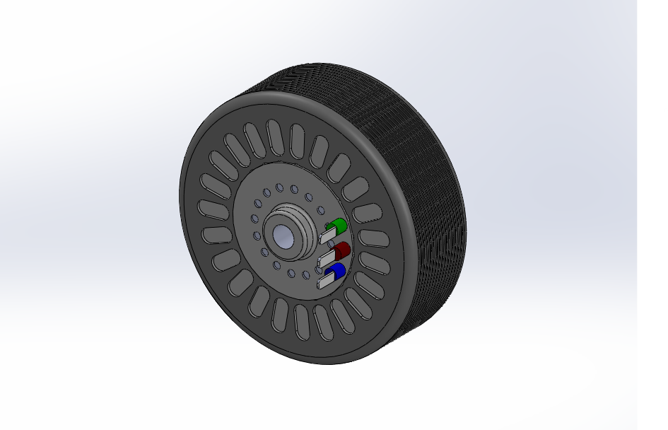 EMRAX 268 轴向磁通电机